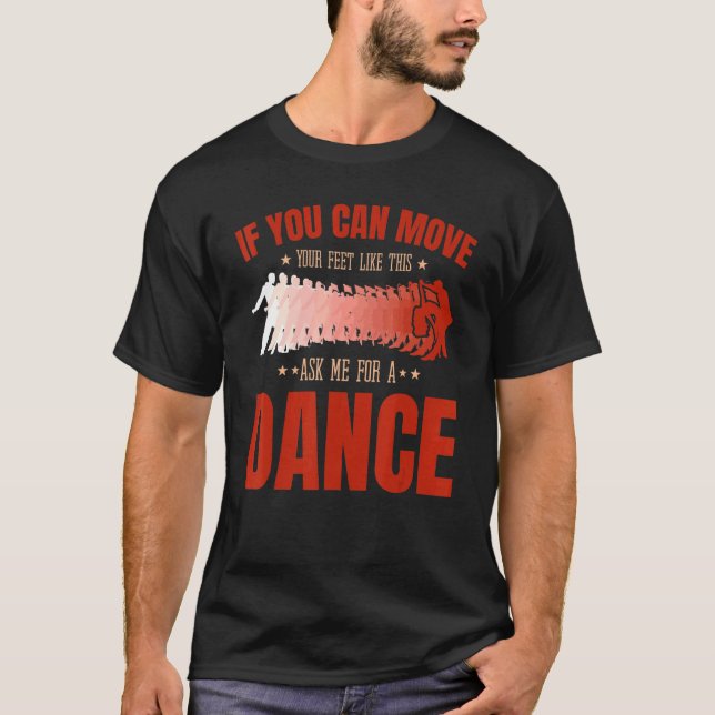 Camiseta Salsa Bachata Kizomba mueve tus pies por un latín (Anverso)