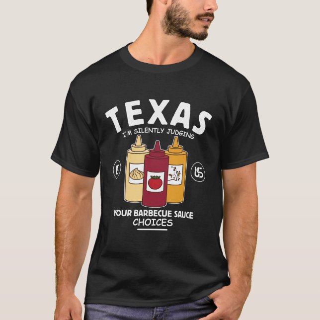Camiseta salsa barbacoa de Texas (Anverso)