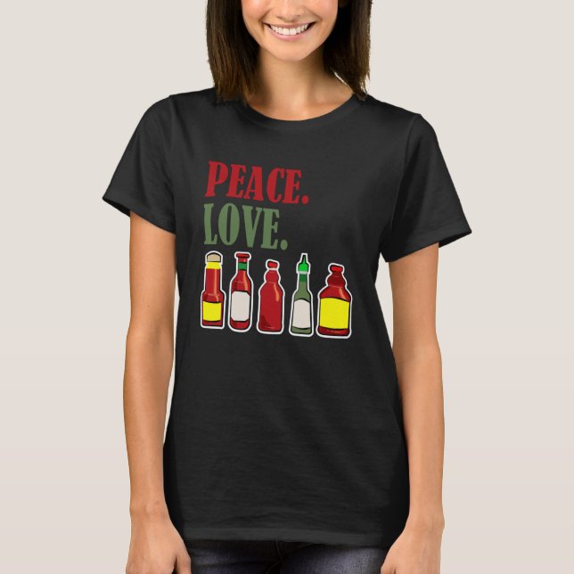 Camiseta Salsa Caliente De Guay Habanero Para Comida Picant (Anverso)