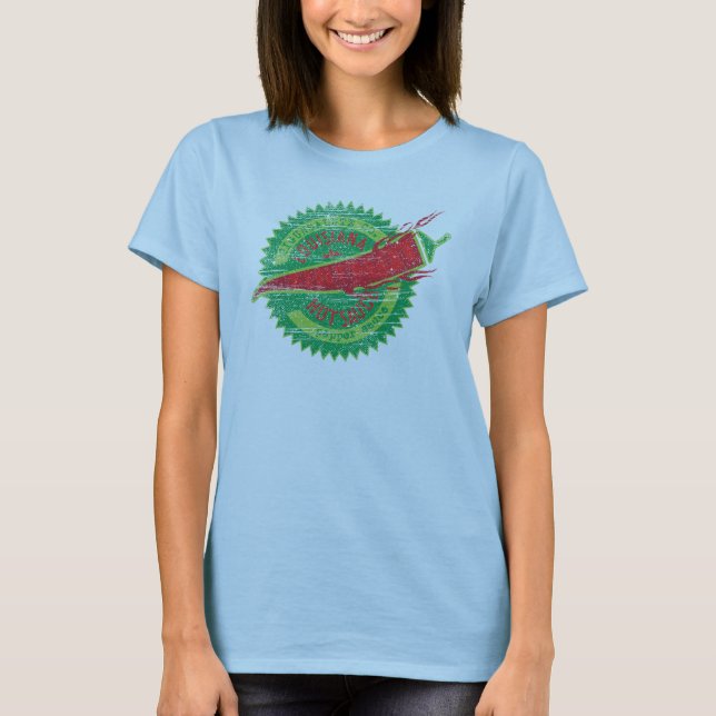 Camiseta Salsa caliente de Luisiana (Anverso)
