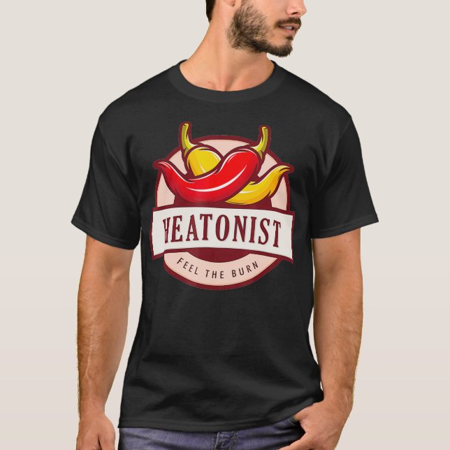 Camiseta Salsa caliente divertida y heatonista Lover Spicy  (Anverso)