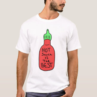 Camiseta Salsa caliente es lo mejor