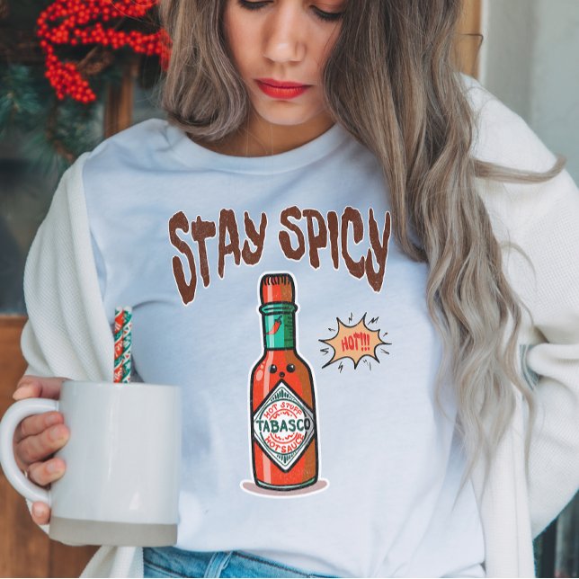 Camiseta Salsa caliente picante (Subido por el creador)