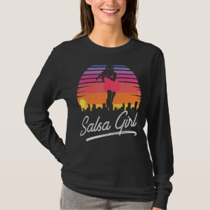 Camiseta Salsa Chica bailando bailando latín