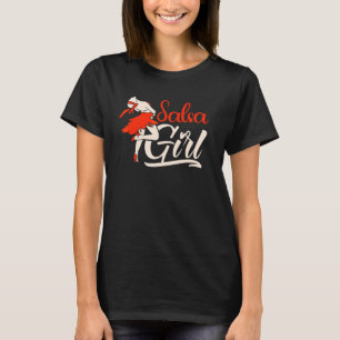 Camiseta Salsa Chica bailando danza latina