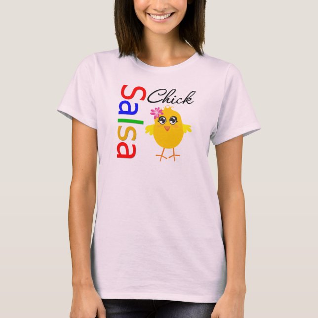 Camiseta Salsa Chick (Anverso)