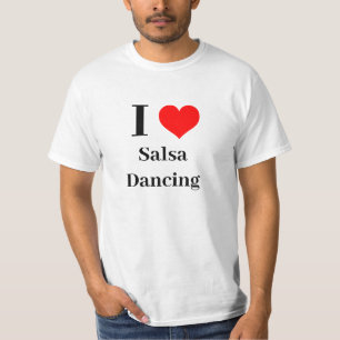 Camiseta Salsa Dancing en el corazón