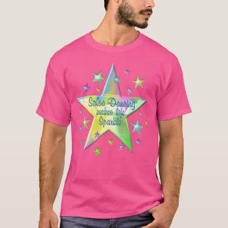 Camiseta Salsa Dancing hace que la vida sea estela de broma
