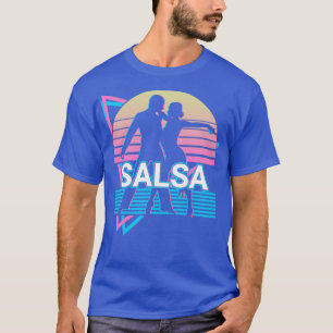 Camiseta Salsa Dancing Salsa Bailarina Retro Regalo