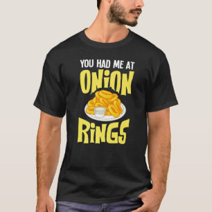 Camiseta Salsa de batido de anillo de cebolla 1