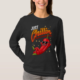 Camiseta Salsa de chile picante solo relajante Jalapeno Mex