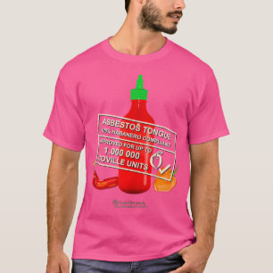 Camiseta Salsa de Chile Pimiento de Asbestos Lengua Chili