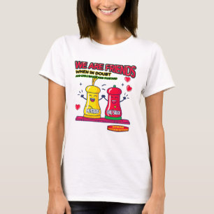 Camiseta Salsa de chili y mostaza de los amigos 071502