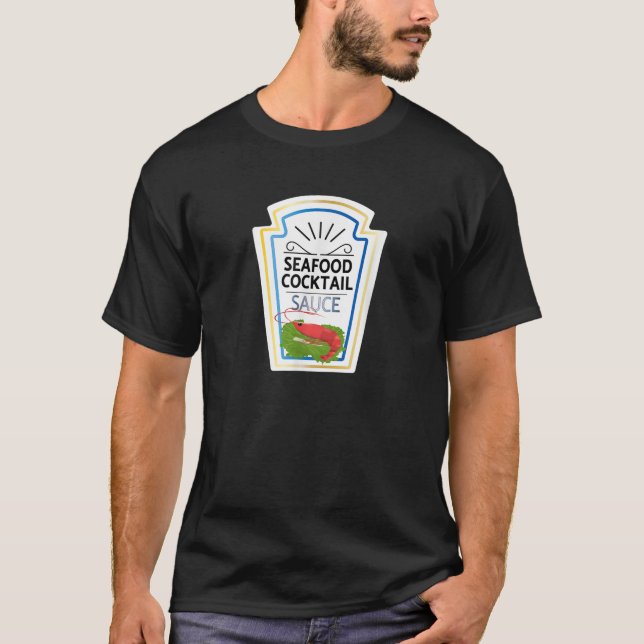 Camiseta Salsa de cóctel de marisco (Anverso)