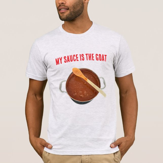 Camiseta Salsa de GOAT (Anverso)