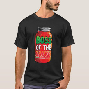 Camiseta Salsa de pasta casera Bosque Funny Italiano Marina