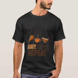 Camiseta Salsa de Pavo Café Repetir