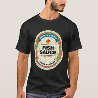 Camiseta Salsa de pescado Gracioso condimento de sushi japo