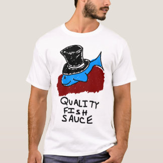 Camiseta Salsa de pescados de la calidad
