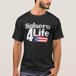Camiseta Salsa de Puerto Rico Orgullo Boricua Puerto Rico