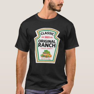 Camiseta Salsa de rancho Ensalada Verde Vestido Vestido de