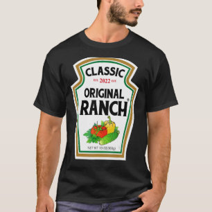 Camiseta Salsa de rancho Ensalada Verde Vestido Vestido de