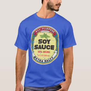 Camiseta Salsa de soja de Halloween divertido grupo de comi
