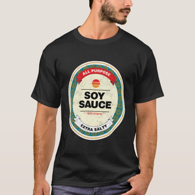 Camiseta Salsa de soja Halloween (Anverso)