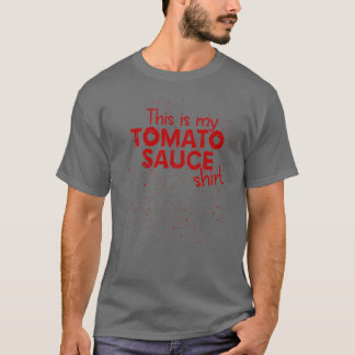 Camiseta Salsa de tomate espagueti italiana Marinara