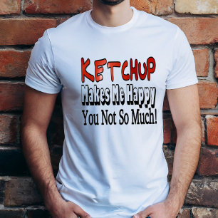 Camiseta Salsa de tomate feliz