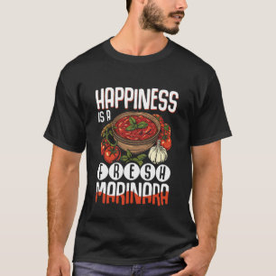 Camiseta Salsa de tomate italiana Marinara, salsa para enla