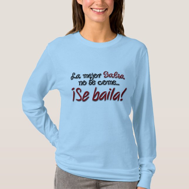 Camiseta Salsa del mejor del La… (Anverso)