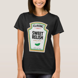 Camiseta Salsa Dulce Casera de Halloween Condimento Pepino 