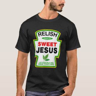Camiseta Salsa Dulce Jesús Salmo 34 4 Condimento Cristiano