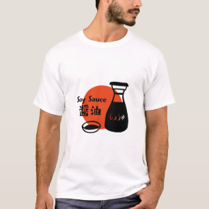 Camiseta Salsa mínima de soja viaje a Japón