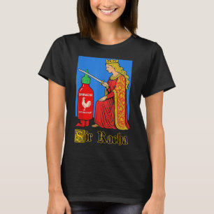 Camiseta Salsa Picante Divertida Arte Medieval