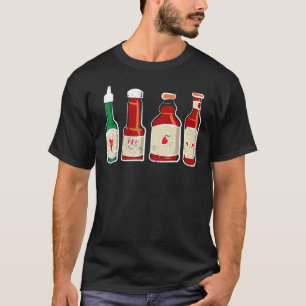 Camiseta Salsa picante picante picante picante picante pica
