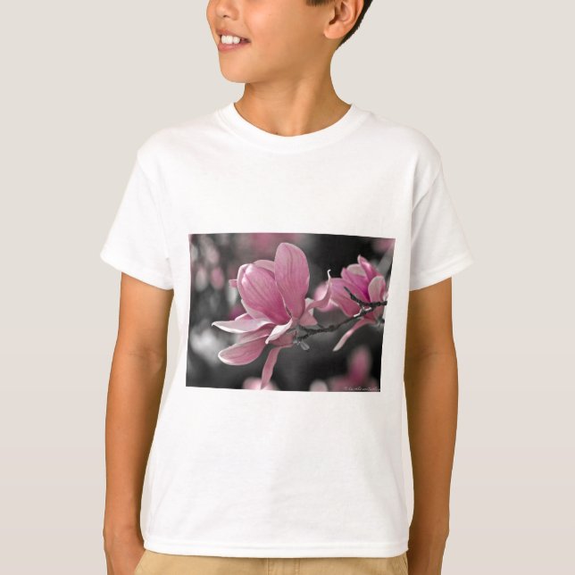 Camiseta Salsa rosa japonés Magnolia (Anverso)