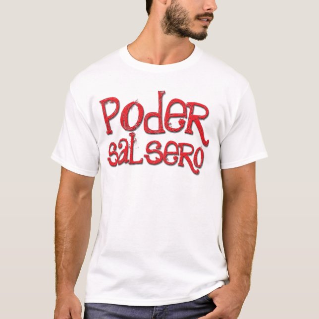 Camiseta Salsa Tiene Poder del La (Anverso)