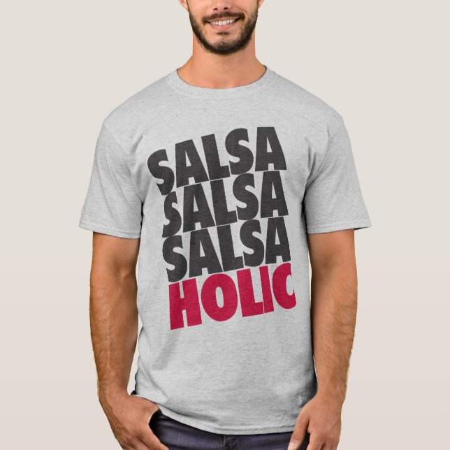 Camiseta Salsaholic (Anverso)