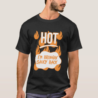 Camiseta Salsas Picantes Halloween S Estoy Trayendo Salsa d