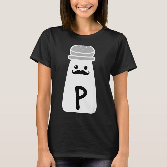 Camiseta Salt And Pepper Halloween Costumes  (Anverso)