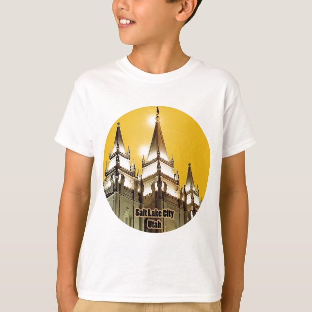 Camiseta Salt Lake City, Utah (Anverso)