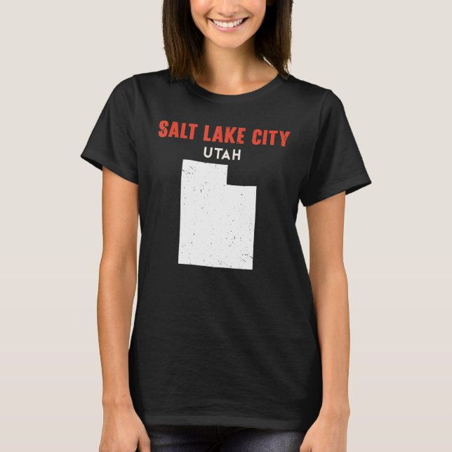 Camiseta Salt Lake City Utah Estados Unidos de América Viaj (Anverso)