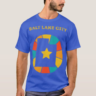 Camiseta Salt Lake City Utah Vintage Molestias de recuerdo 