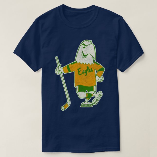 Camiseta Salt Lake Golden Eagles Hockey sobre hielo Retro (Diseño del anverso)