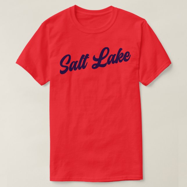 Camiseta Salt Lake Retro Real Salt Lake Soccer (Diseño del anverso)