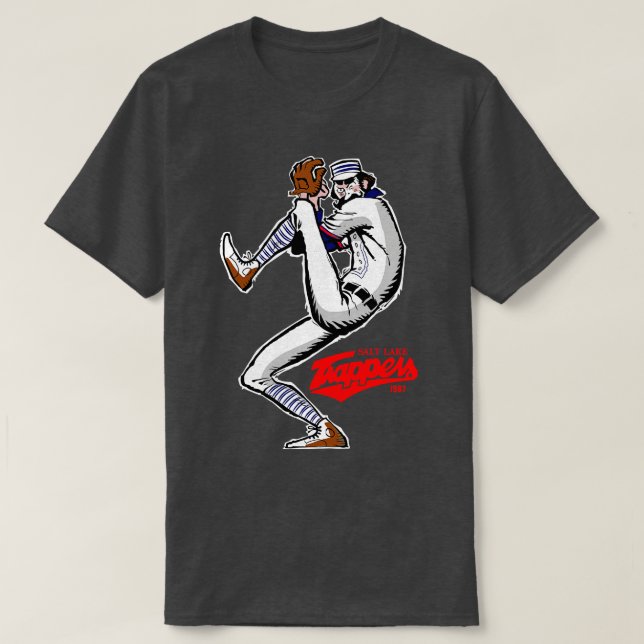 Camiseta Salt Lake Trappers Pioneer League Champs 1 (Diseño del anverso)
