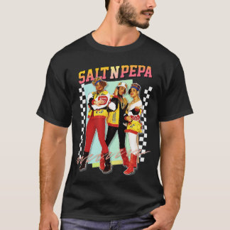Camiseta Salt N Pepa 80 Diseño estético 1