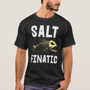 Camiseta Salt Tee Finatic Skeleton Fish Bone Tees Sharp Tee